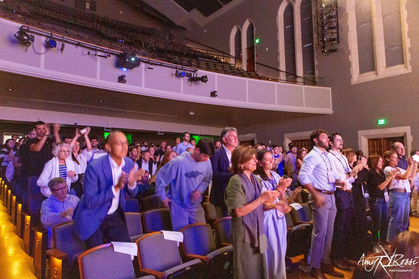 The audience on its feet at the 505 Days event
